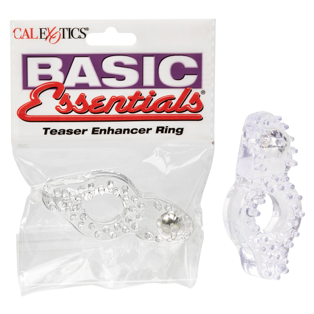 Basic Essentials Teaser Enhancer Ring Clear | 716770054692 | Discreet Personal Wellness
