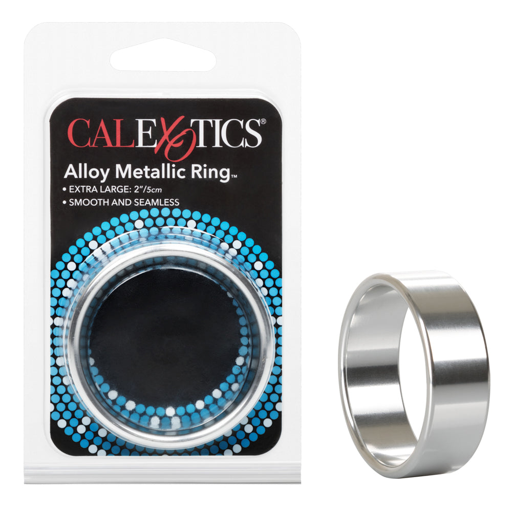 Alloy Metallic Ring Extra Large Silver | 716770055743 | Discreet Personal Wellness
