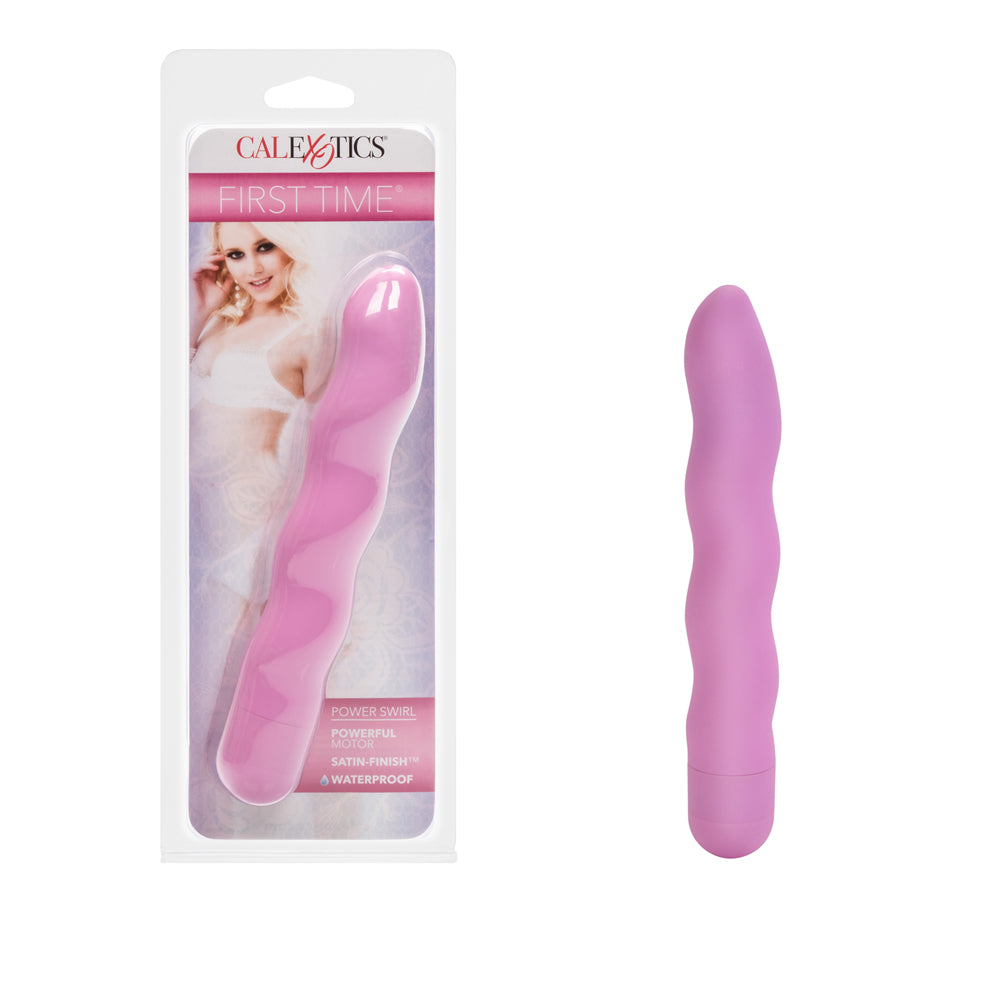 First Time Power Swirl Pink | 716770066725 | Discreet Personal Wellness