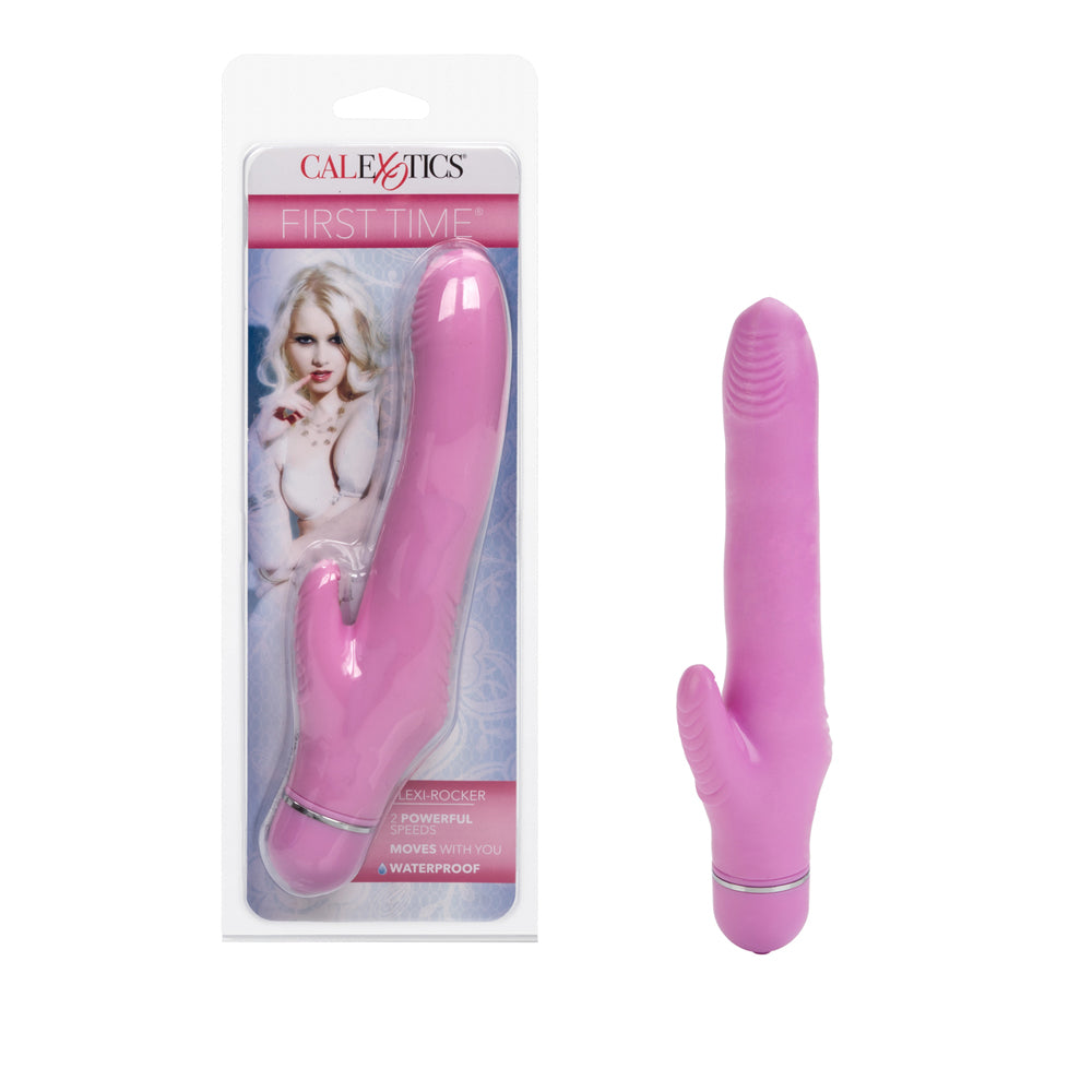 First Time Flexi Rocker Pink | 716770066763 | Discreet Personal Wellness