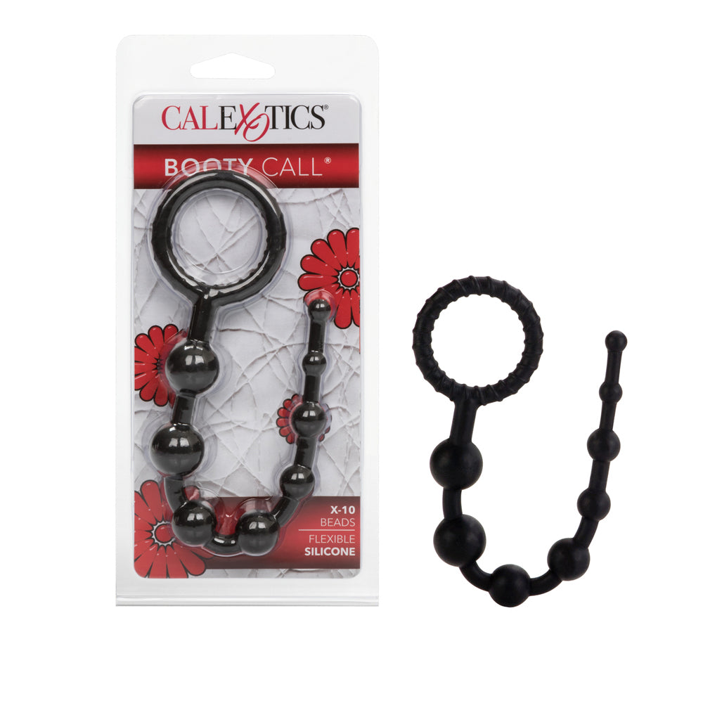 Booty Call X-10 Beads Black | 716770072955 | Discreet Personal Wellness