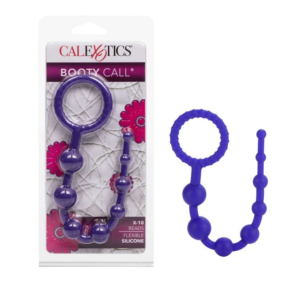 Booty Call X-10 Beads Purple | 716770072979 | Discreet Personal Wellness