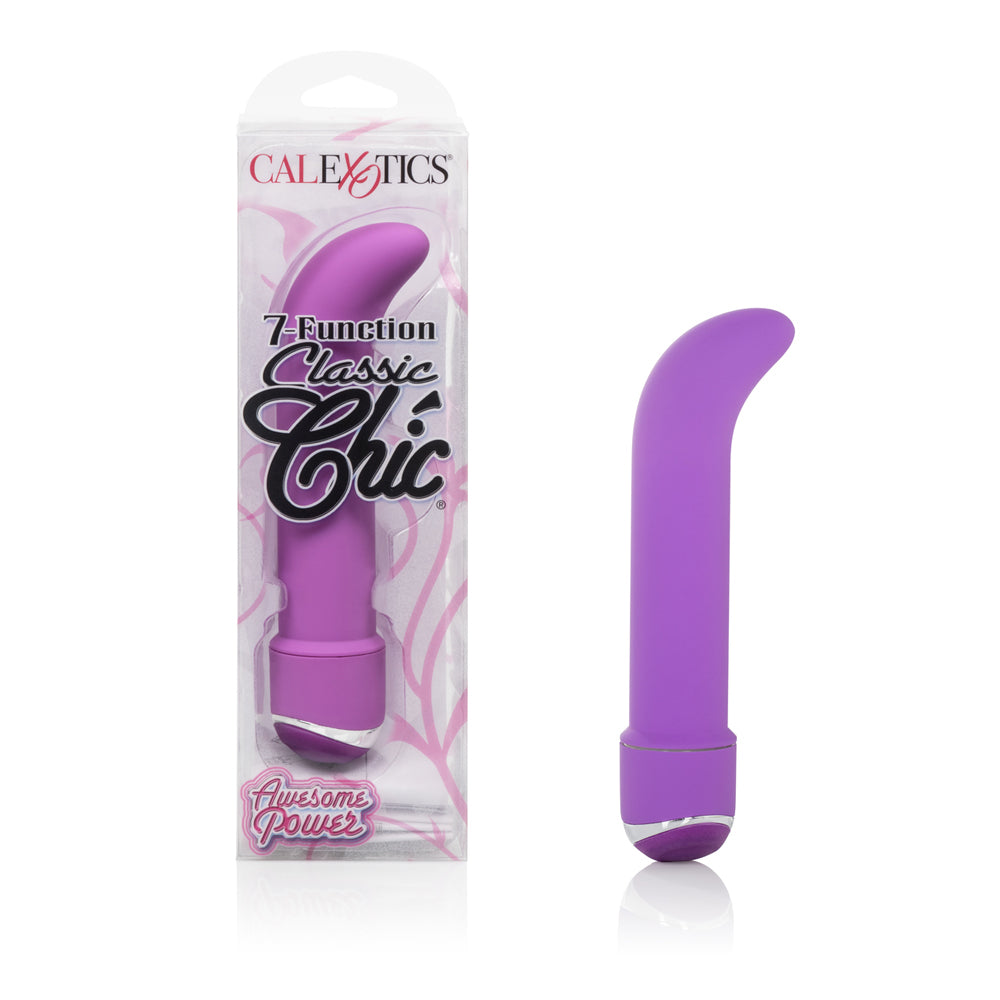 7-Function Classic Chic Mini "G" Purple | 716770078681 | Discreet Personal Wellness