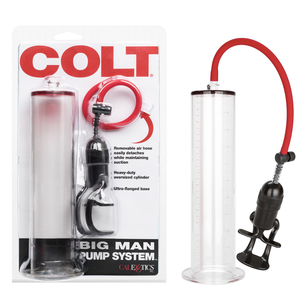 Colt Big Man Pump System Clear | 716770087188 | Discreet Personal Wellness