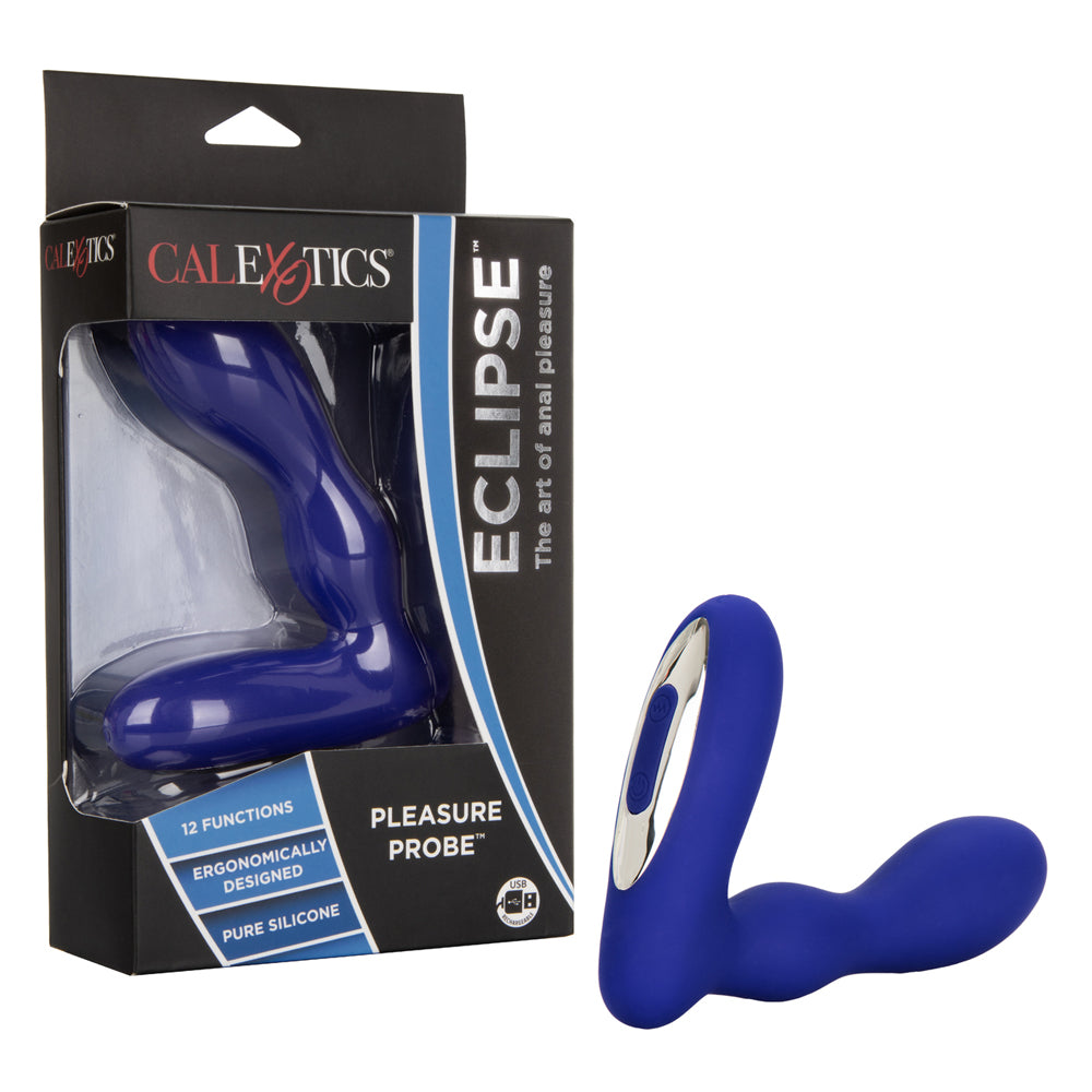 Eclipse Pleasure Probe Blue | 716770087522 | Discreet Personal Wellness