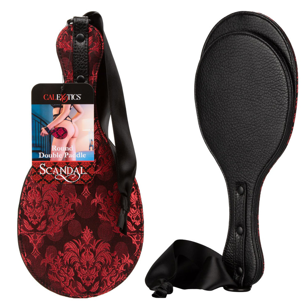 Scandal Round Double Paddle | 716770093509 | Discreet Personal Wellness