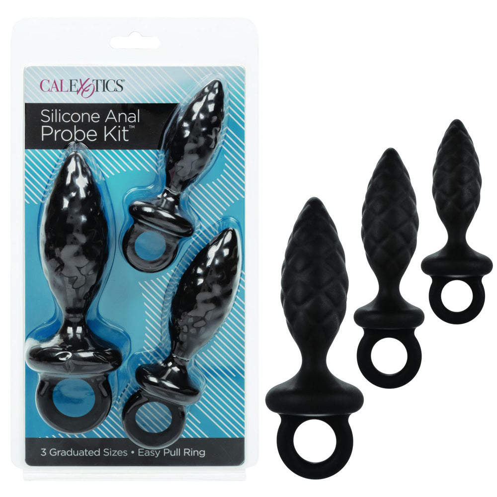 Silicone Anal Probe Kit | 716770098887 | Discreet Personal Wellness