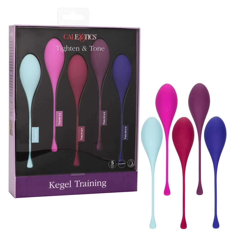 Kegel Training 5-Piece Set | 716770099129 | Discreet Personal Wellness