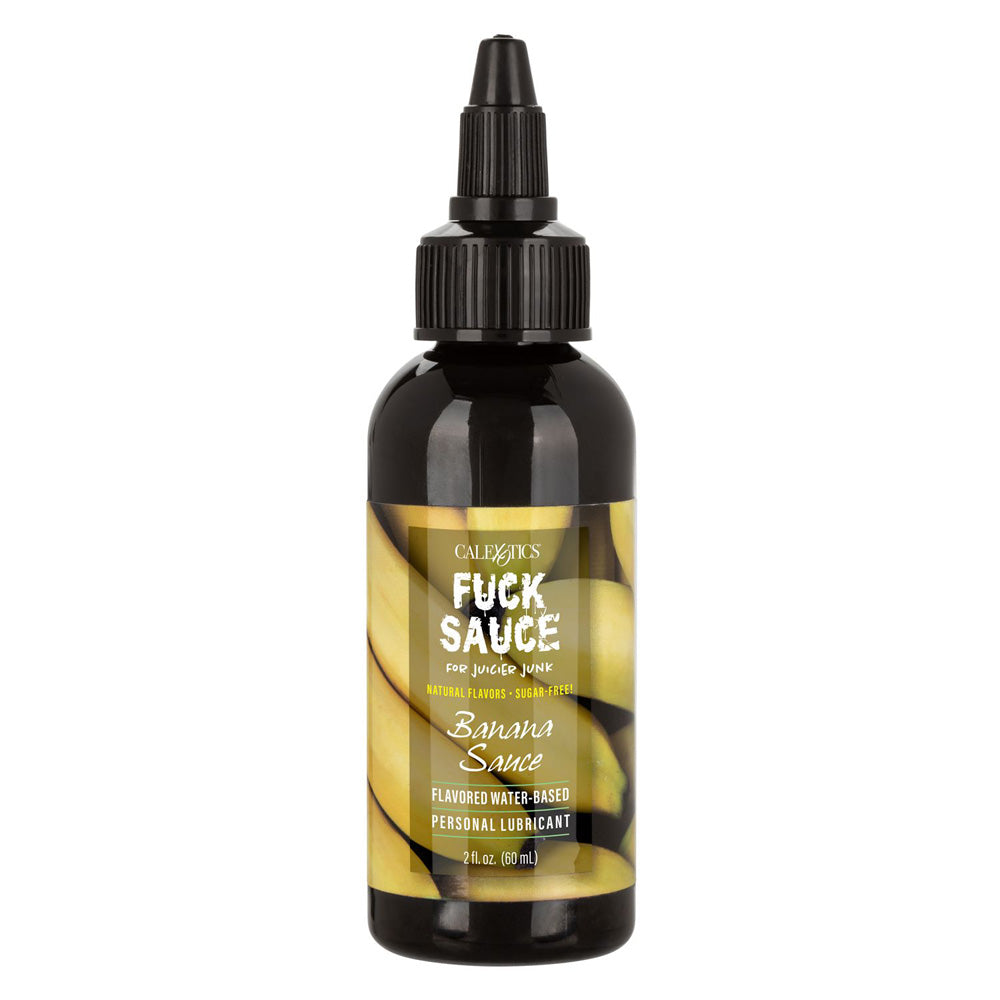 fun Sauce Flavored Lubricant Banana 2 Oz. | 716770099792 | Discreet Personal Wellness