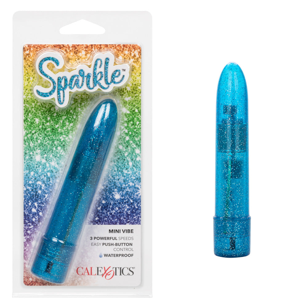 Sparkle Mini Vibe Blue | 716770101006 | Discreet Personal Wellness