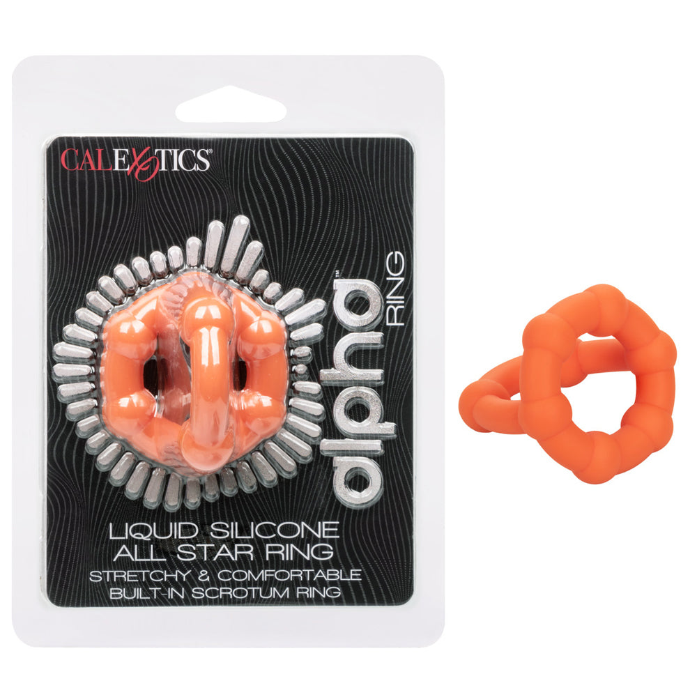 Alpha Liquid Silicone All Star Ring | 716770102935 | Discreet Personal Wellness