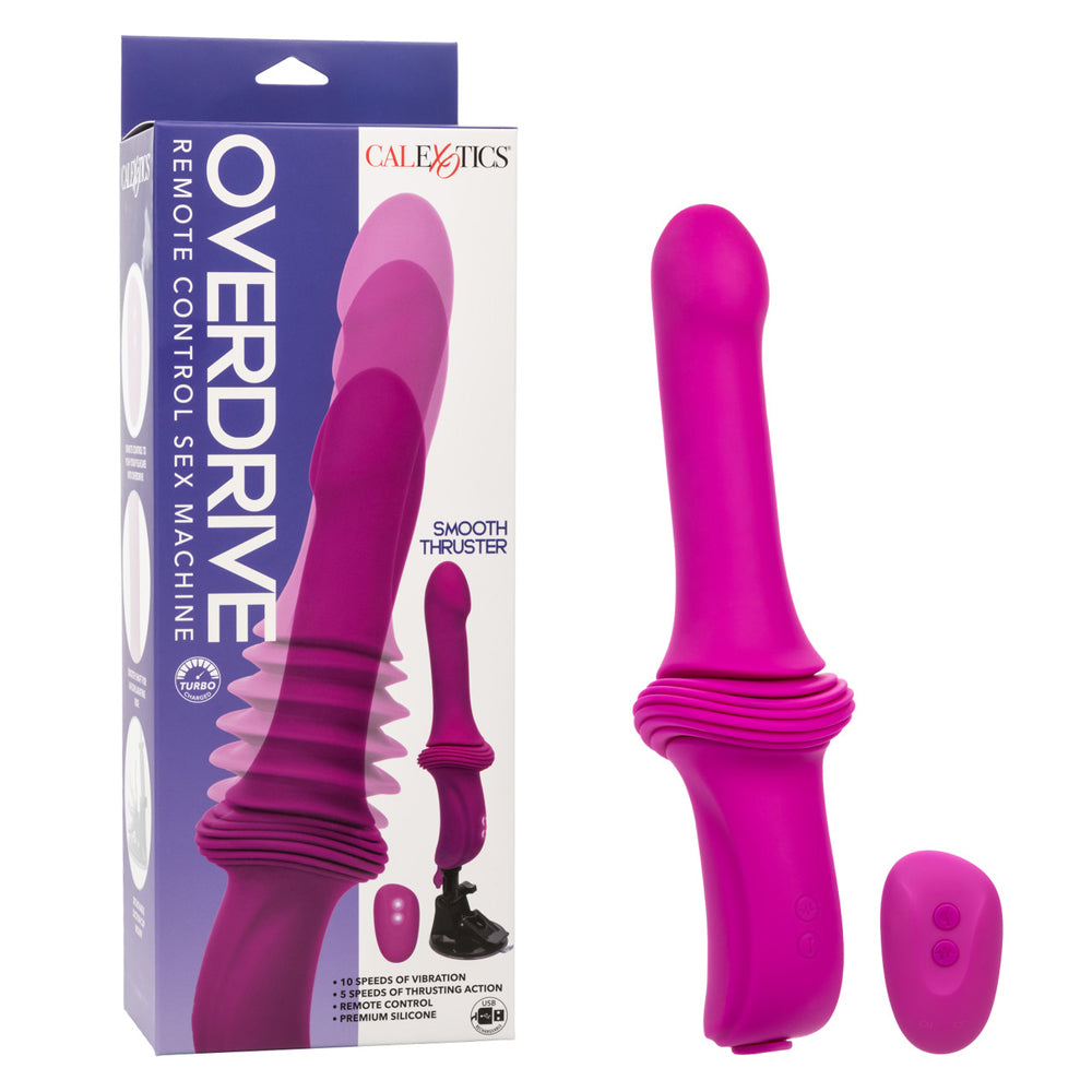 Overdrive Remote Control Sex Machine Smooth Thruster | 716770103475 | Discreet Personal Wellness