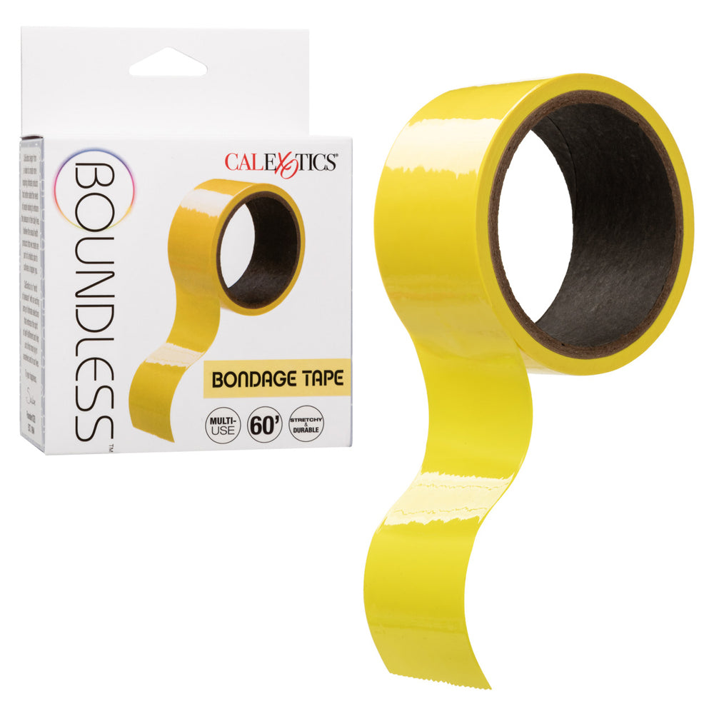 Boundless Bondage Tape Yellow | 716770104007 | Discreet Personal Wellness