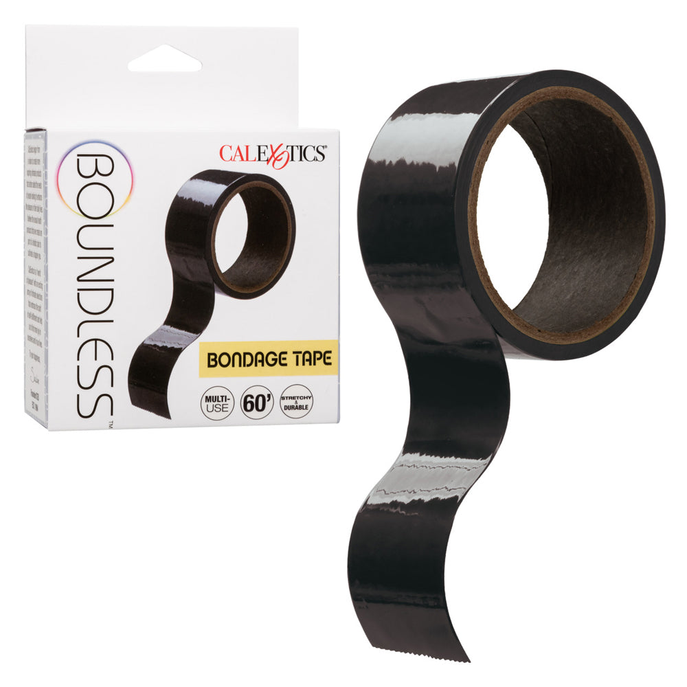 Boundless Bondage Tape Black | 716770104014 | Discreet Personal Wellness