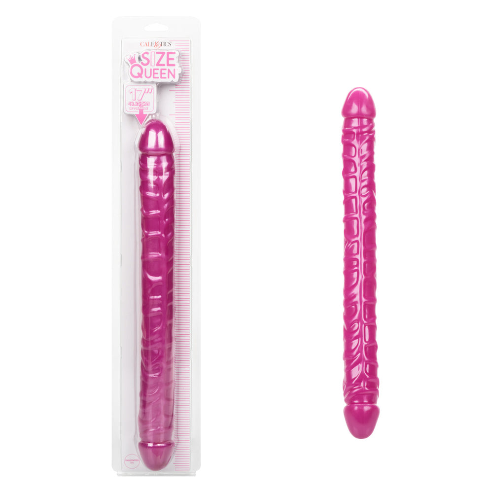 Size Queen 17'' Pink | 716770104045 | Discreet Personal Wellness