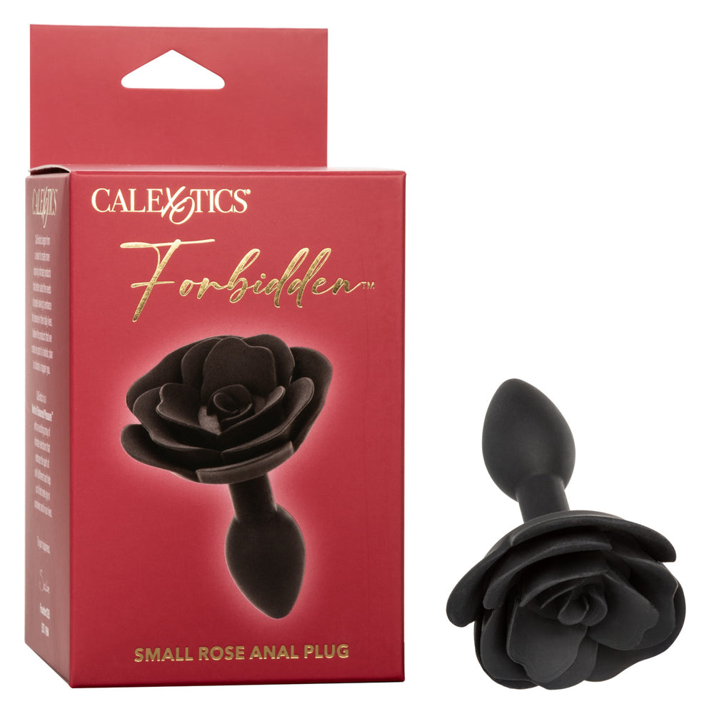 Forbidden Small Rose Anal Plug | 716770105363 | Discreet Personal Wellness