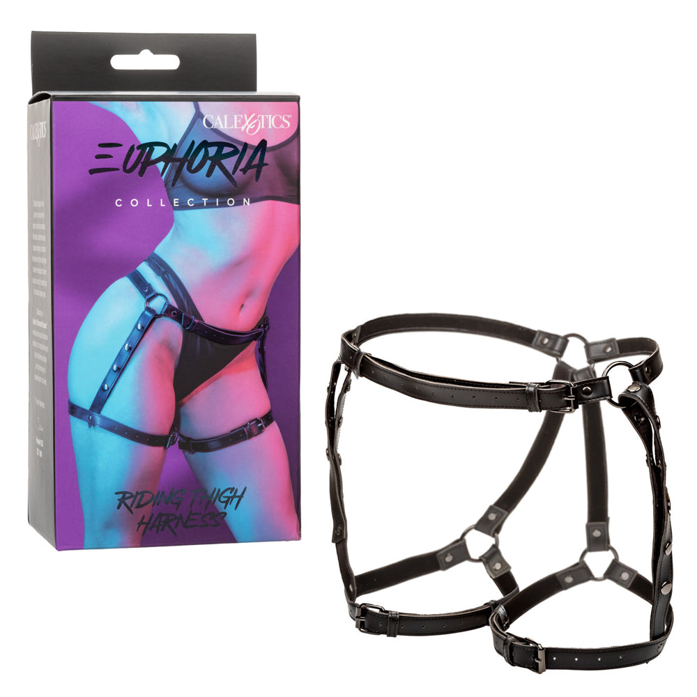 Euphoria Collection Riding Thigh Harness | 716770105424 | Discreet Personal Wellness