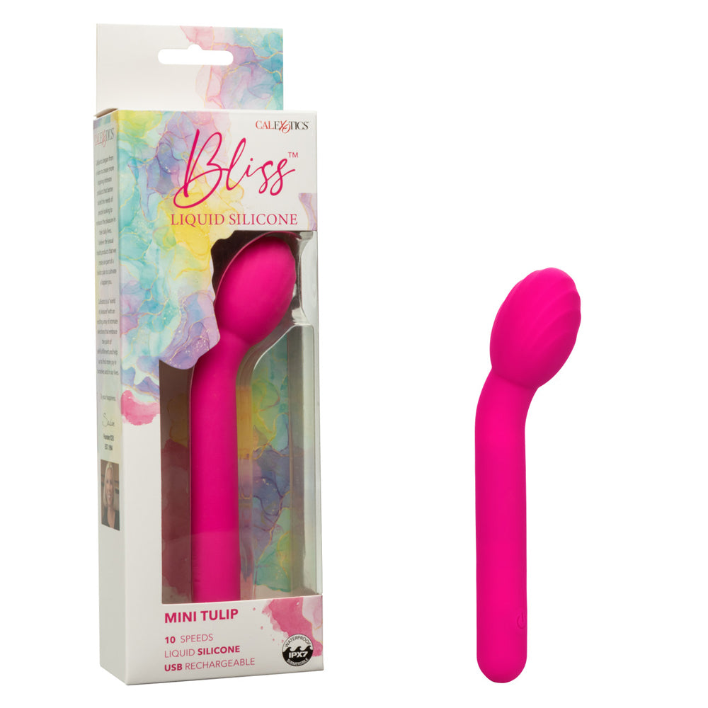 Bliss Liquid Silicone Mini Tulip | 716770105851 | Discreet Personal Wellness