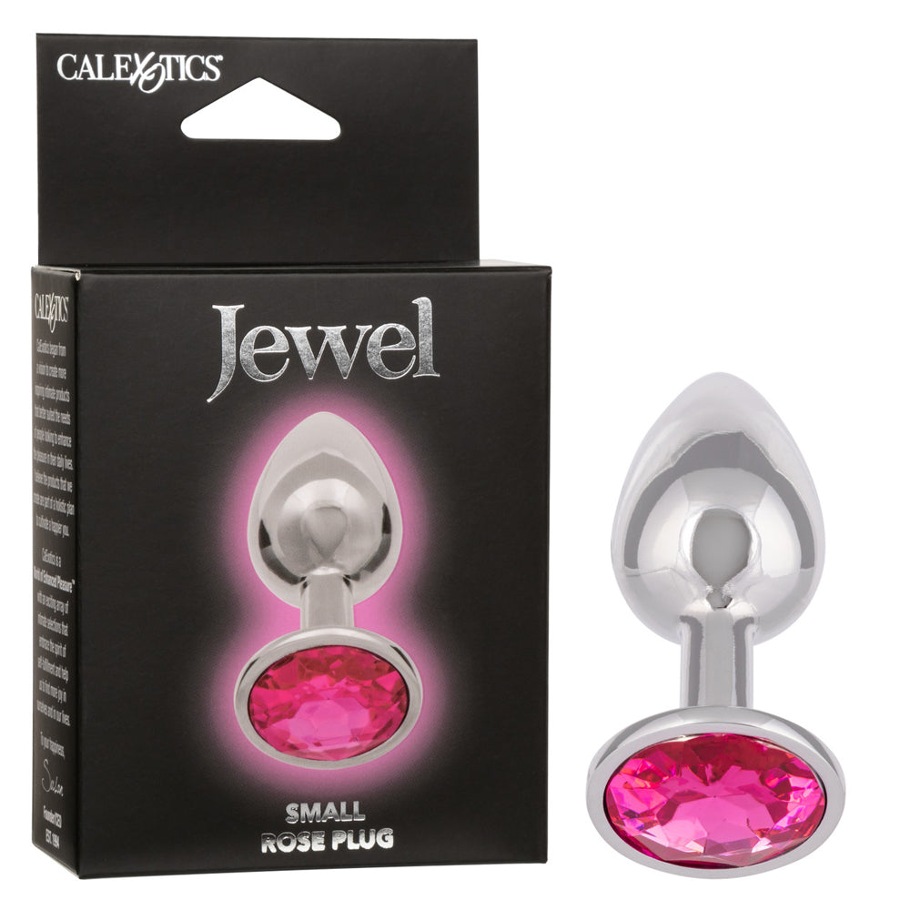 Jewel Small Rose Plug | 716770106506 | Discreet Personal Wellness