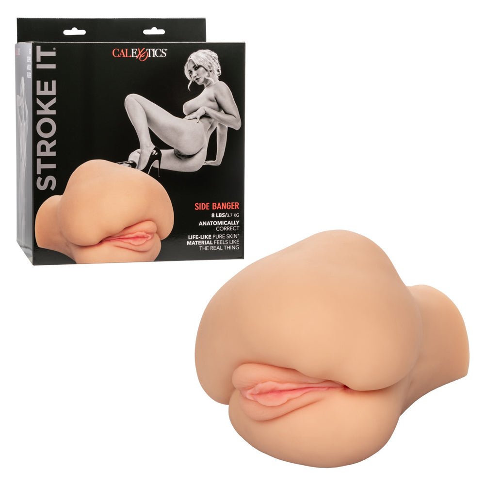 Stroke It Side Banger Ivory | 716770106759 | Discreet Personal Wellness