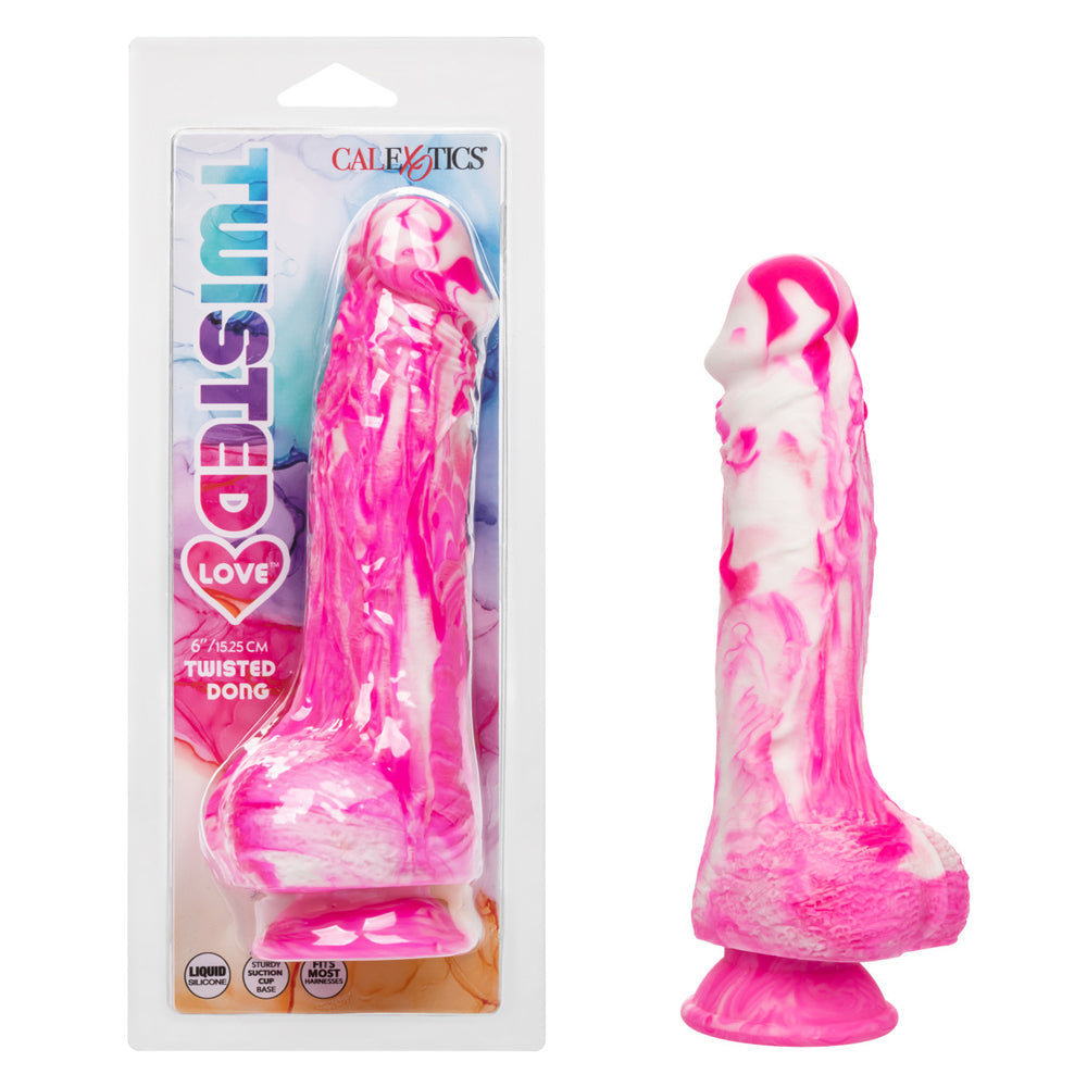 Twisted Love Twisted Penis Pink 6" | 716770106834 | Discreet Personal Wellness
