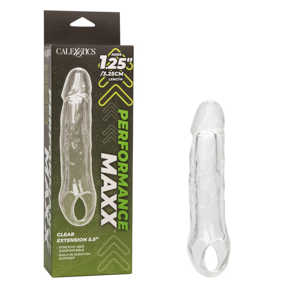 Performance Maxx Clear Extension 5.5" | 716770106872 | Discreet Personal Wellness