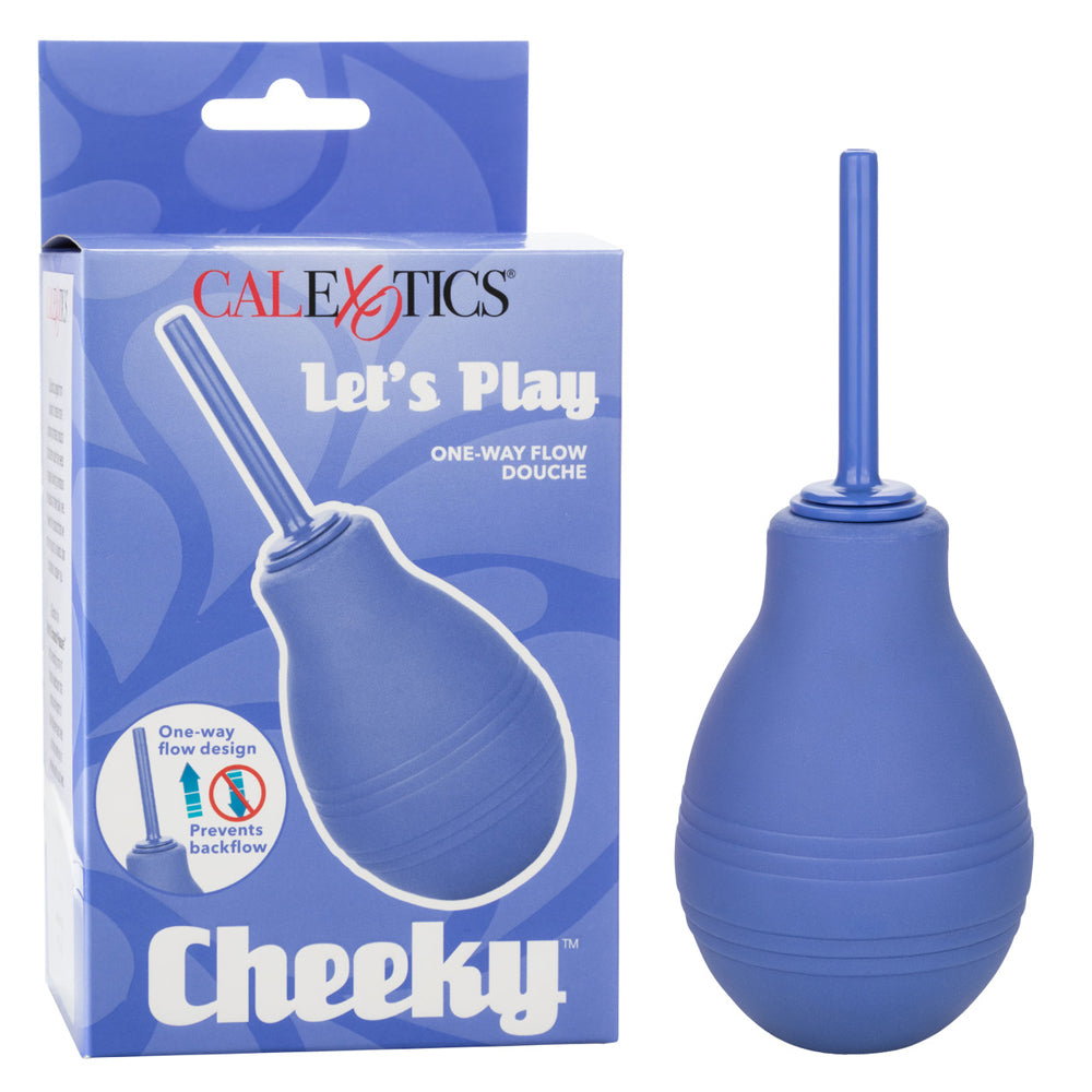 Cheeky One-Way Flow Douche Purple | 716770108197 | Discreet Personal Wellness