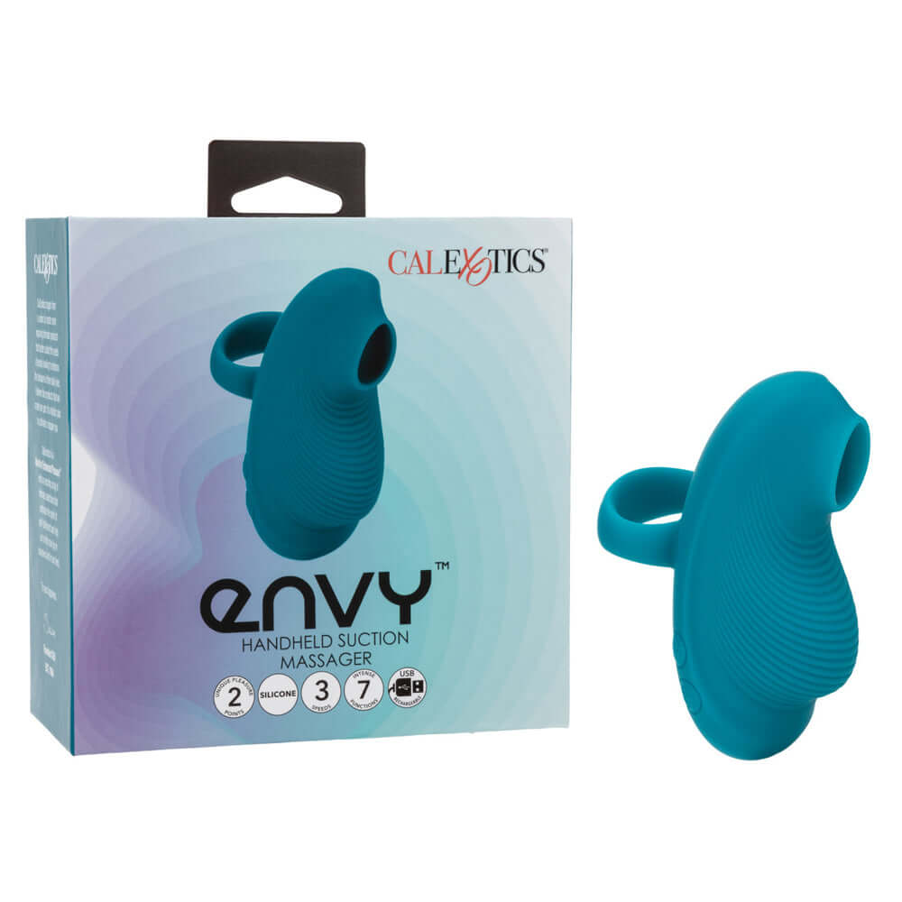 Envy Handheld Suction Massager | 716770108333 | Discreet Personal Wellness