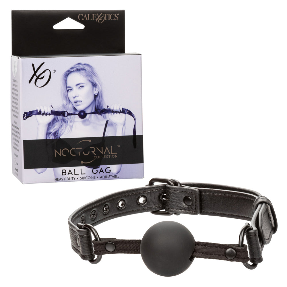 Nocturnal Collection Ball Gag | 716770108401 | Discreet Personal Wellness