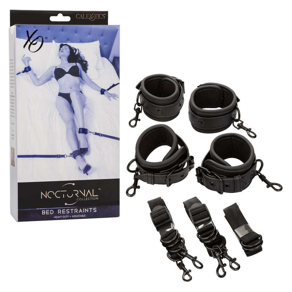 Nocturnal Collection Bed Restraints | 716770108456 | Discreet Personal Wellness