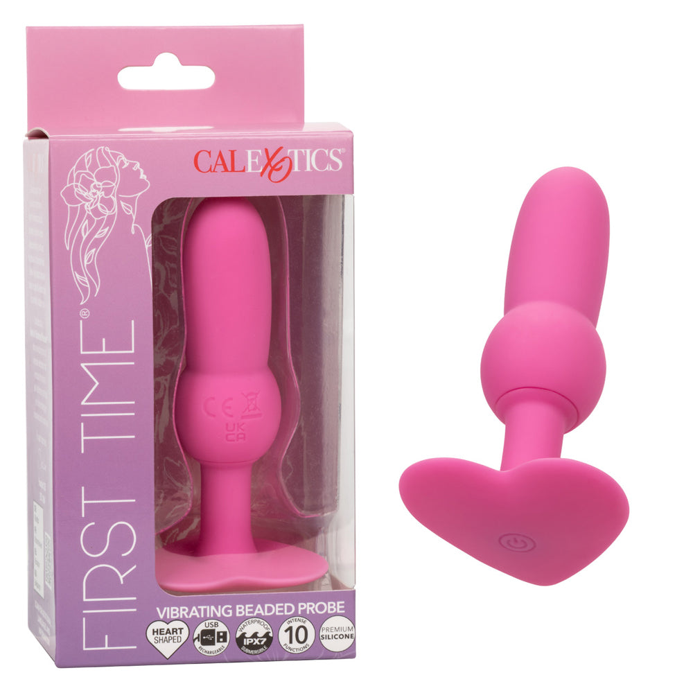 First Time Vibrating Beaded Probe | 716770108722 | Discreet Personal Wellness