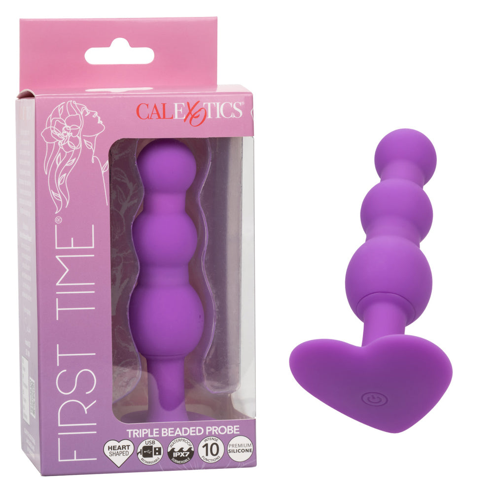 First Time Triple Beaded Probe | 716770108739 | Discreet Personal Wellness