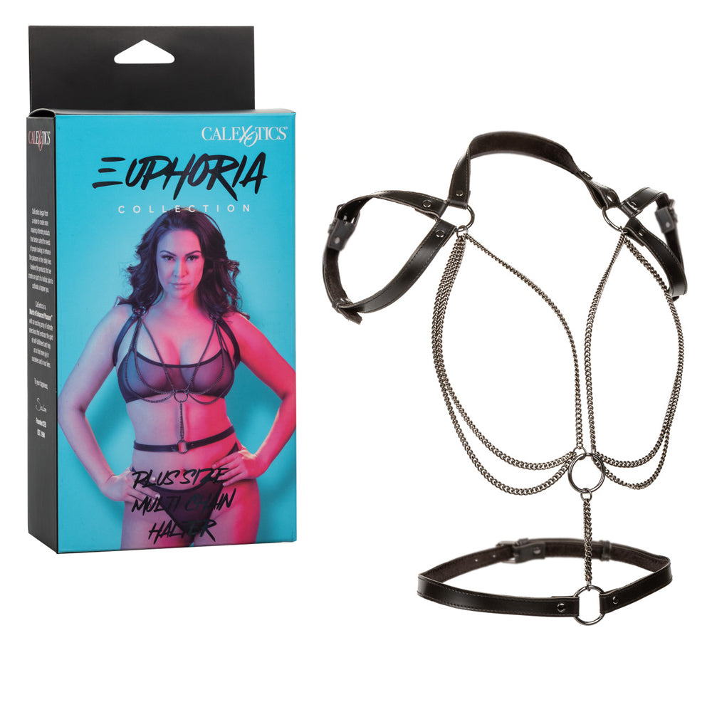 Euphoria Collection Plus Size Multi Chain Halter | 716770109392 | Discreet Personal Wellness