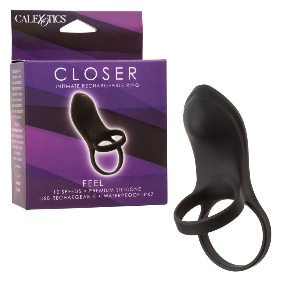 Closer Intimate Rechargeable Ring Feel | 716770112156 | Discreet Personal Wellness