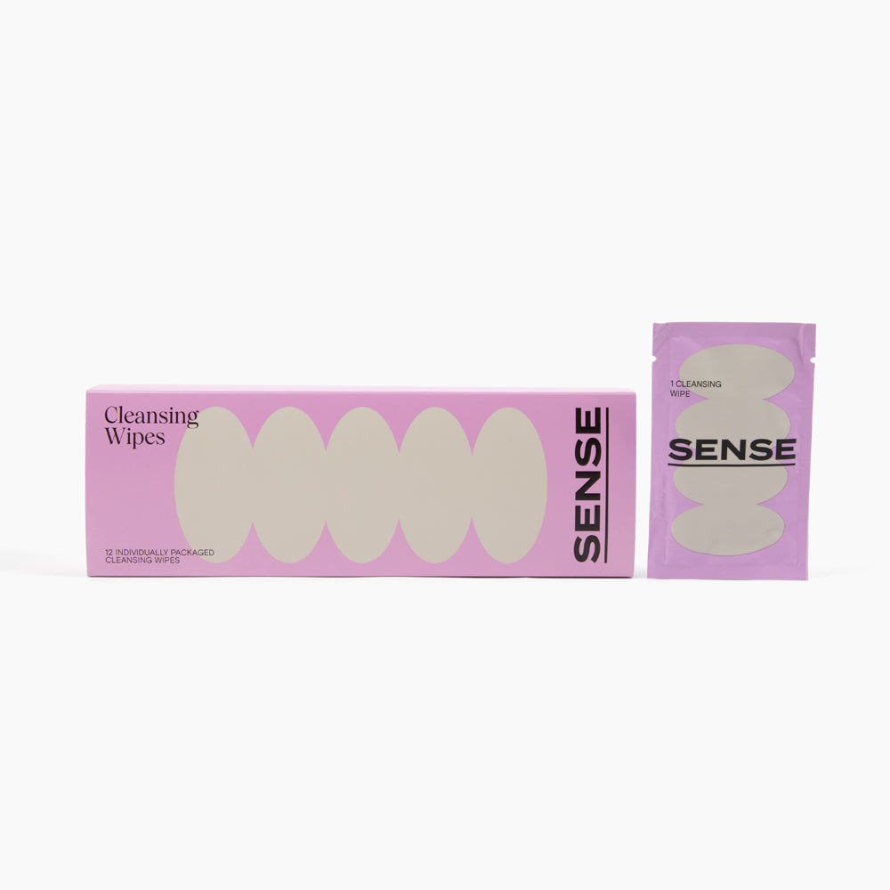 Sense Cleansing Wipes 12pc | 724994322435 | Discreet Personal Wellness