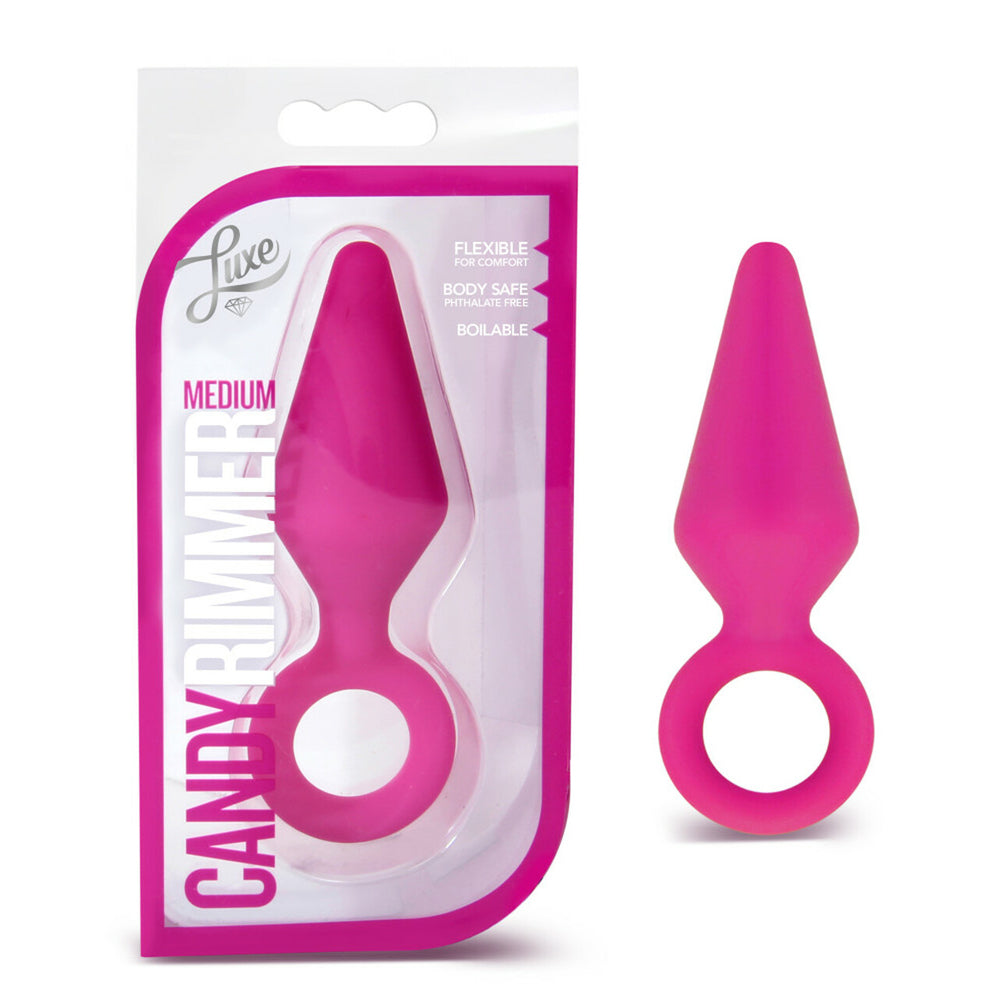 Luxe Candy Rimmer Small Fuchsia | 735380101800 | Discreet Personal Wellness