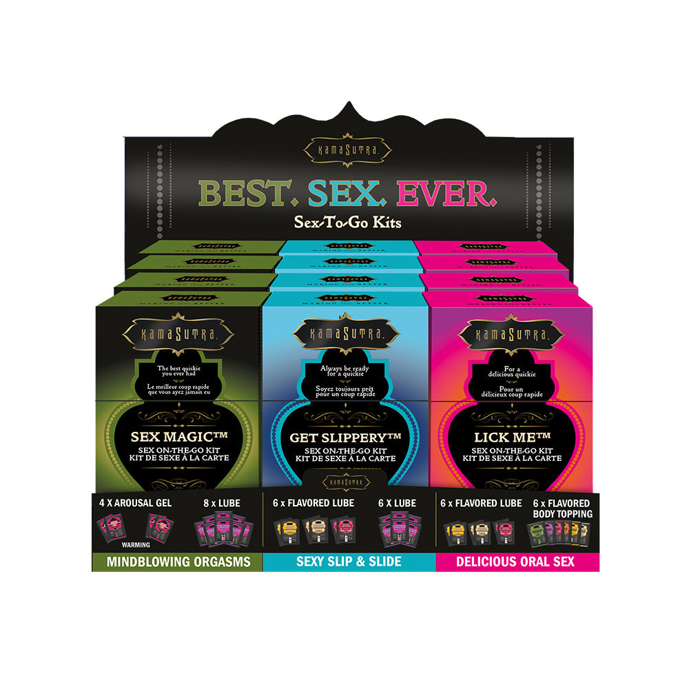 Sex-To-Go Kits Prepack | 739122120500 | Discreet Personal Wellness