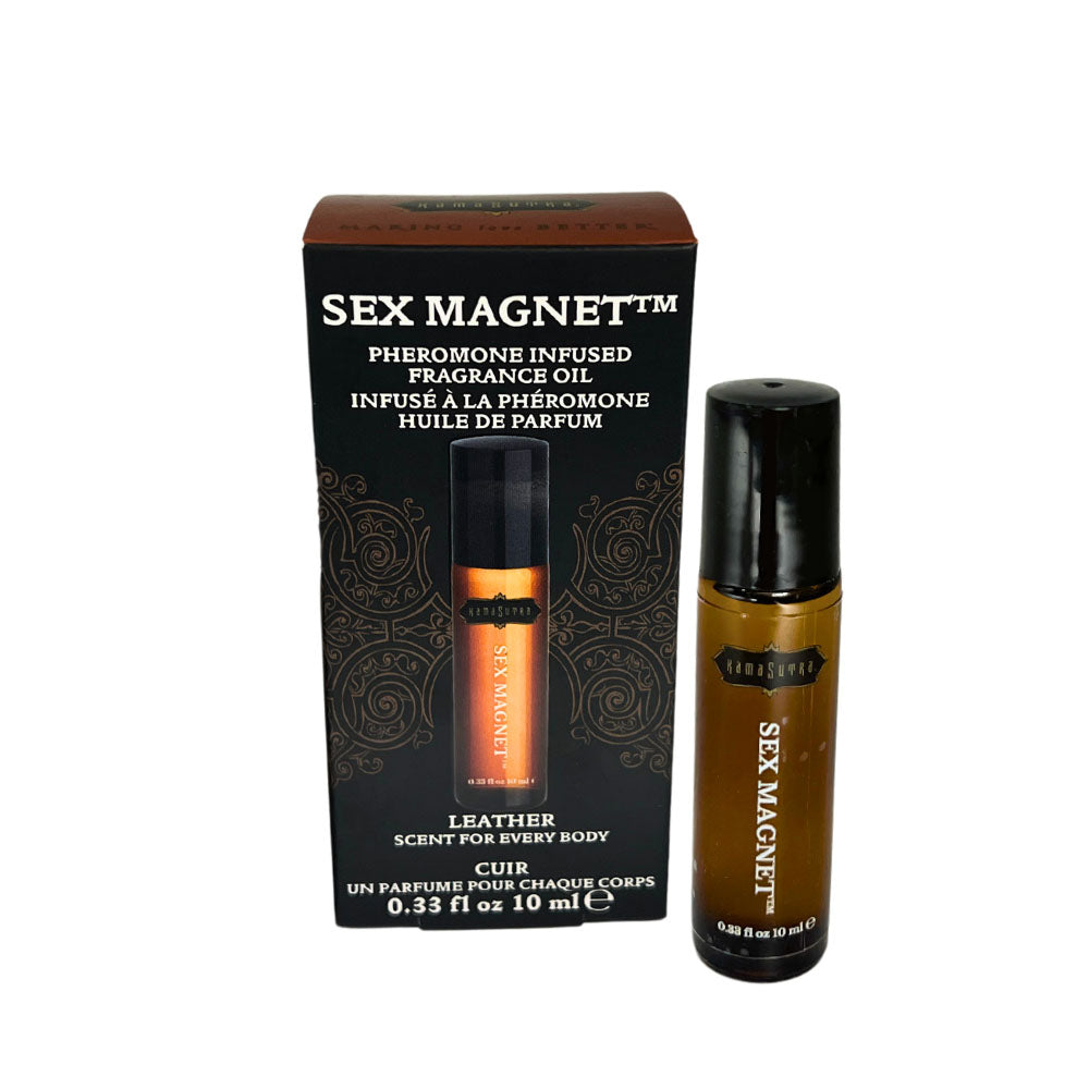 Sex Magnet Leather Roll-On | 739122120739 | Discreet Personal Wellness