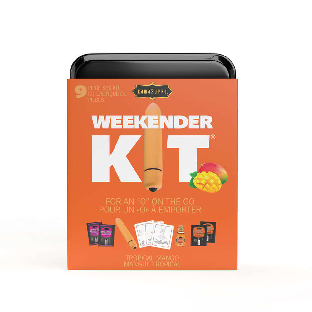 Weekender Vibe Mango Massage Vibrator Travel Kit | 739122130257 | Discreet Personal Wellness