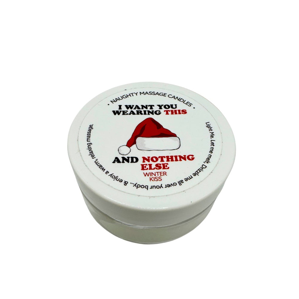 Naughty Notes I Want You Massage Candle 1.7 oz. | 739122143219 | Discreet Personal Wellness