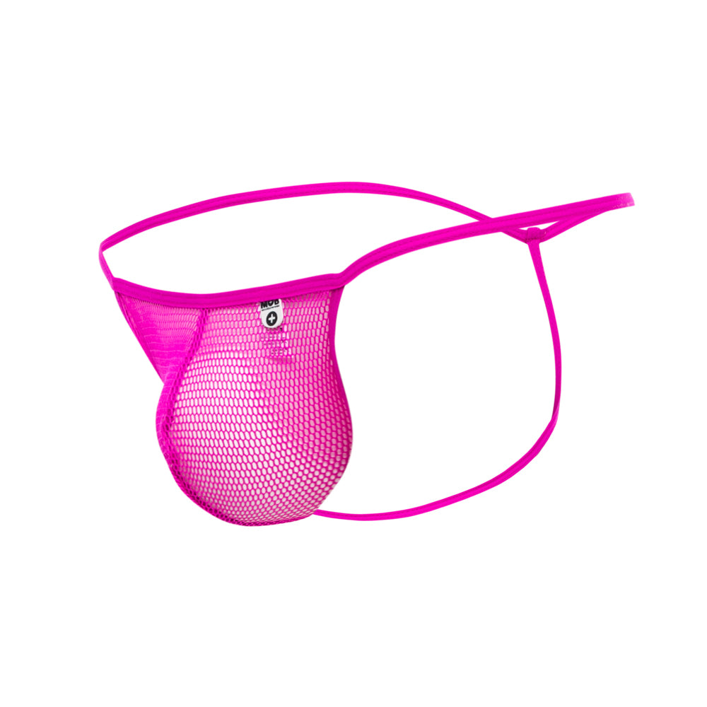 Mesh Boy Thong Hot Pink L/Xl | 741360719804 | Discreet Personal Wellness