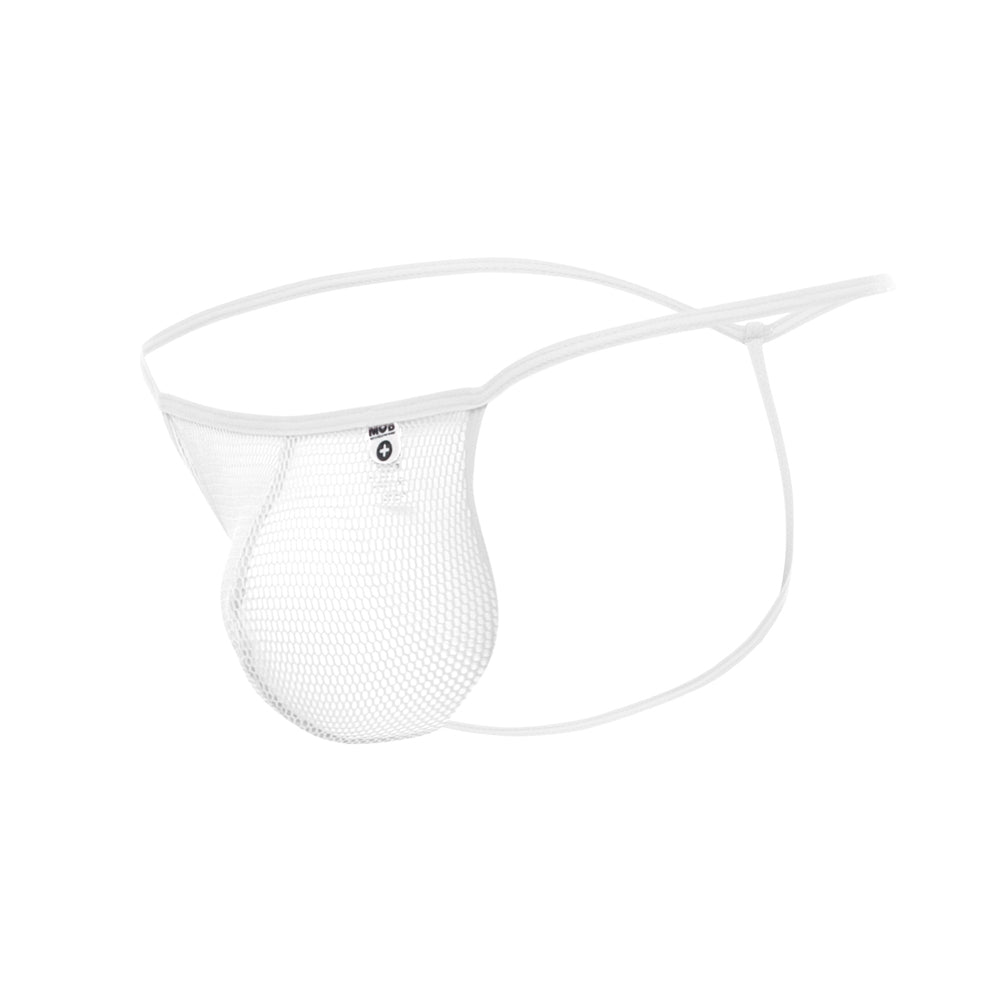 Mesh Boy Thong White S/M | 741360719811 | Discreet Personal Wellness