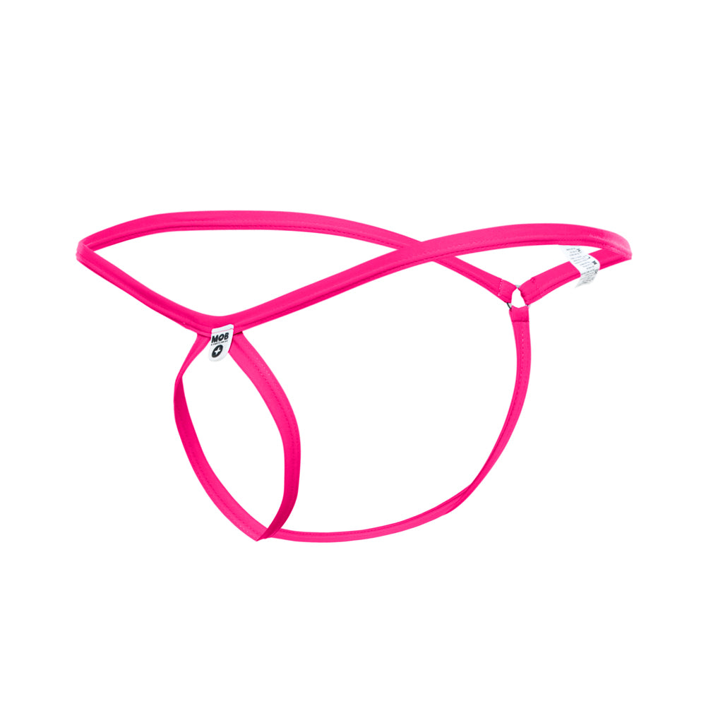 Tear Drop Thong Hot Pink S/M | 741360719873 | Discreet Personal Wellness