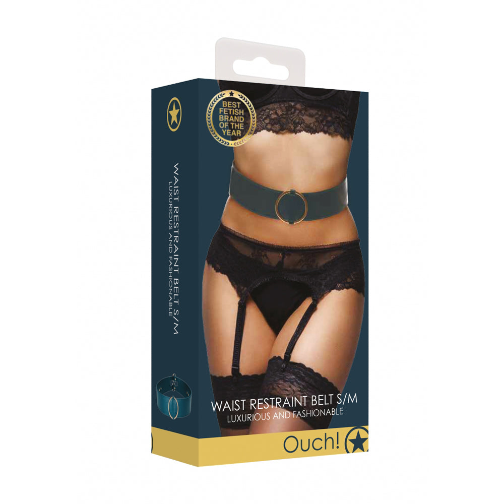 Ouch! Halo Waist Belt S/M Green | 7423522559567 | Discreet Personal Wellness