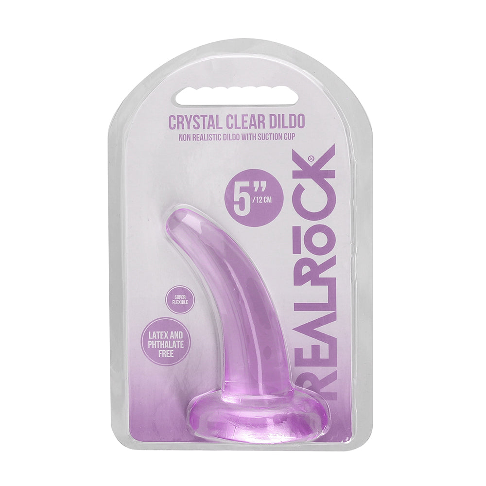 Non Realistic Dildo With Suction Cup 4.5" Purple | 7423522579565 | Discreet Personal Wellness