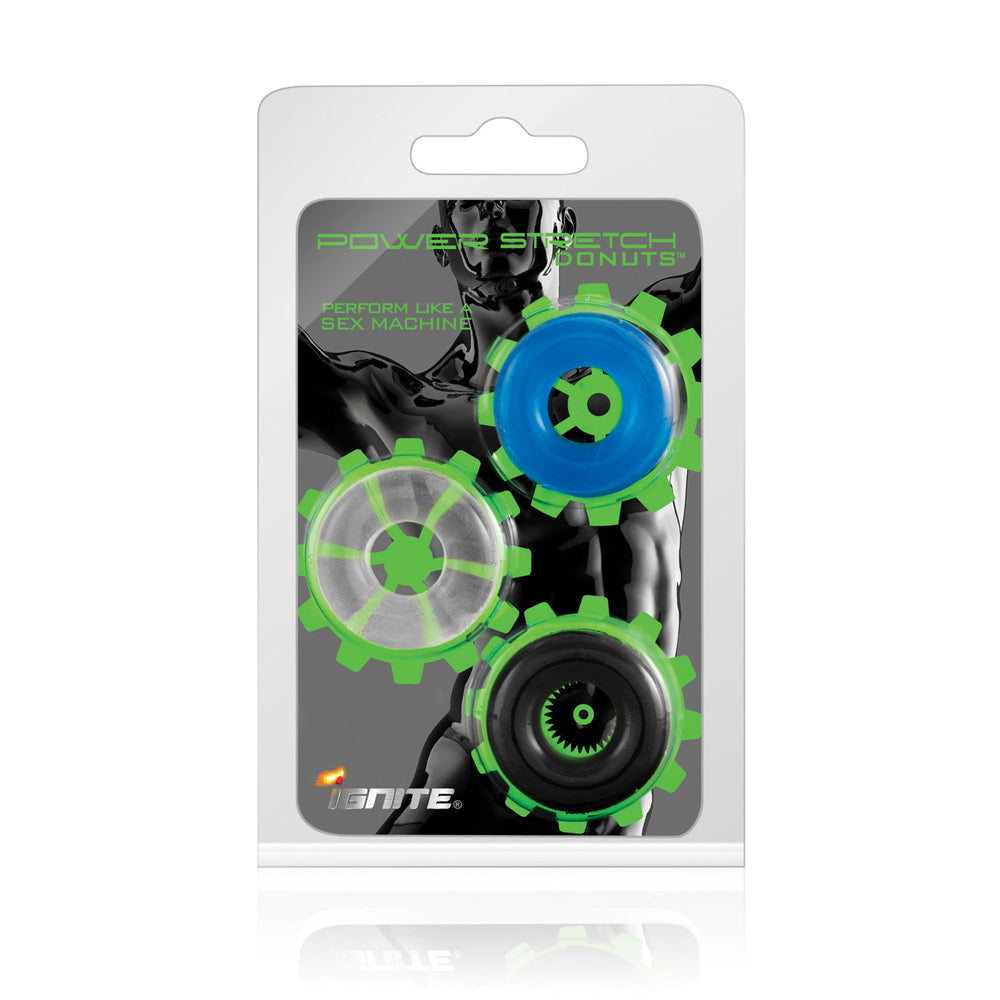 Power Stretch Donut Three Pck | 752875950002 | Discreet Personal Wellness