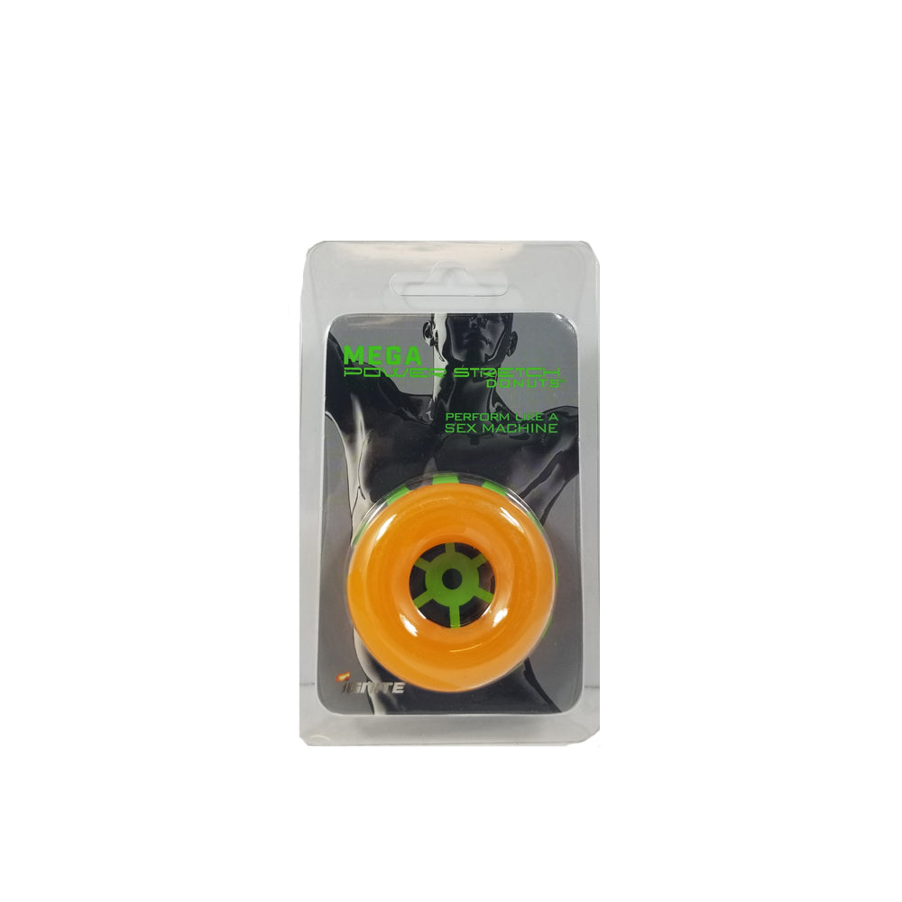 Mega Power Stretch Donut Orange | 752875954048 | Discreet Personal Wellness