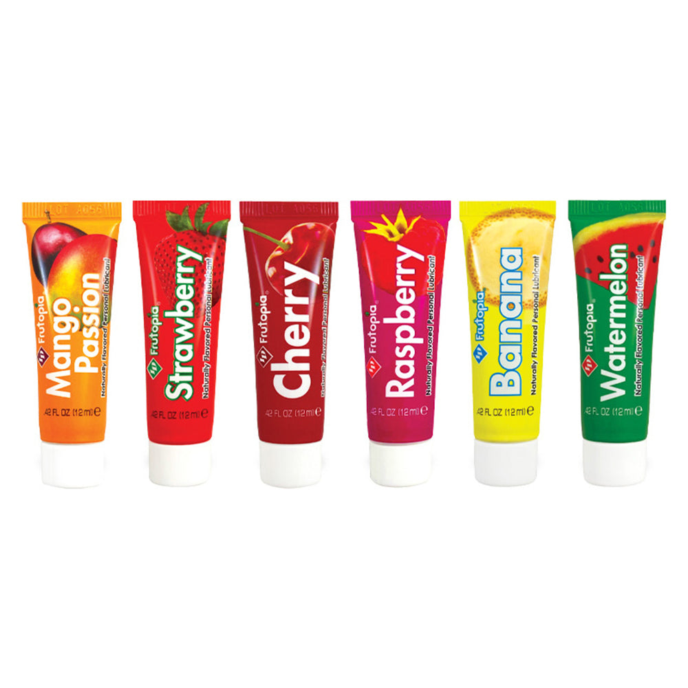 ID Frutopia 12 ml. Assorted Tubes 72Ct Jar | 761236903113 | Discreet Personal Wellness