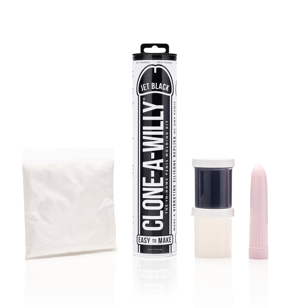 Clone A Willy Jet Black | 763290888528 | Discreet Personal Wellness
