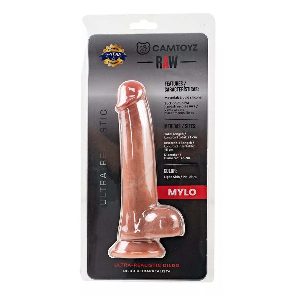 Raw Mylo 6" Ultra Realistic Dildo | 7707674736213 | Discreet Personal Wellness